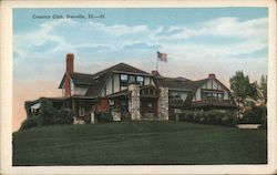 Country Club Postcard
