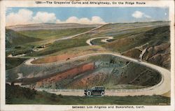 The Grapevine Curve and Straightway Postcard