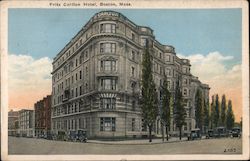 Fritz Carlton Hotel Boston, MA Postcard Postcard Postcard