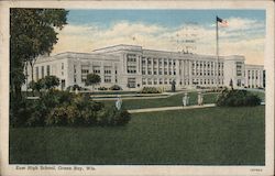 East High School Postcard