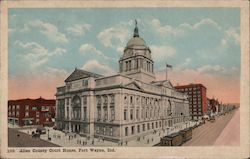 Allen County Court House Postcard