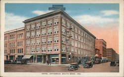 Hotel Jefferson South Bend, IN Postcard Postcard Postcard