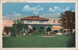 Country Club, Marion, Indiana Postcard