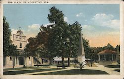 The Plaza St. Augustine, FL Postcard Postcard Postcard