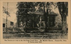 The Tavern As It Was In The Old Stage Coach Days, The Randell Tavern, A Tavern Since 1810 Painesville, OH Postcard Postcard Postcard