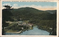 Lake Gloriette, "The Balsams", Mt. Abenaki and Lake Wildwood Postcard