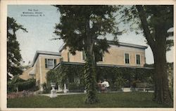 The Old Marshall House Postcard