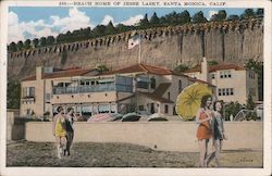 Beach Home of Jesse Laske Postcard