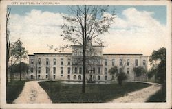 City Hospital Savannah, GA Postcard Postcard Postcard