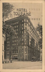 Hotel Touraine Boston, MA Postcard Postcard Postcard