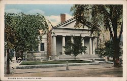 Pilgrim Hall Plymouth, MA Postcard Postcard Postcard