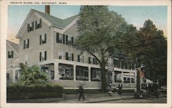 Granite Shore Inn Rockport, MA Postcard Postcard Postcard