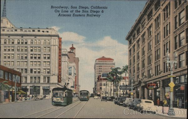 Broadway, On LIne of the San Diego & Arizona Railway California