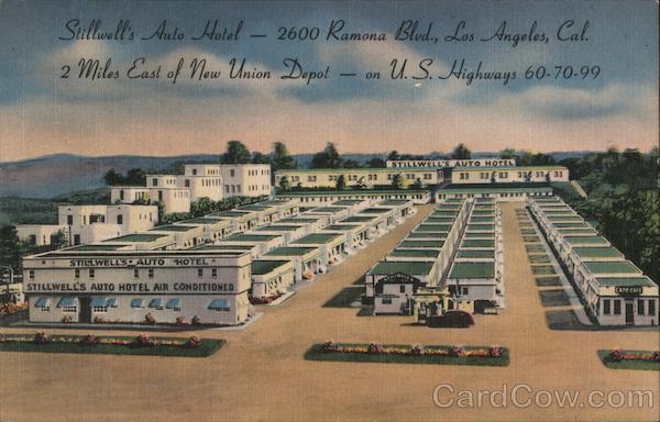 Stillwell's Auto Hotel - 2600 Ramona Blvd - 2 miles east of New Union Depot on U.S. Highways 60-70-99