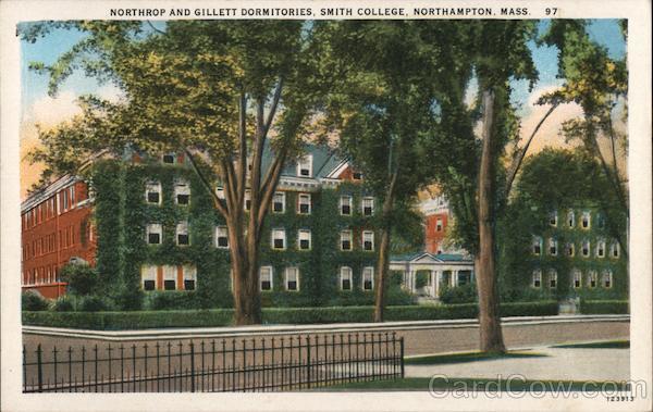 Northrop and Gillett Dormitories, Smith College Northampton Massachusetts