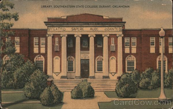 Library, Southeastern State College Durant Oklahoma