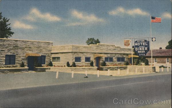 Wayside Motel and Diner Williamsport Maryland