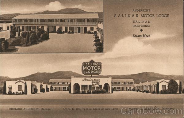 Anderson's Salinas Motor Lodge California