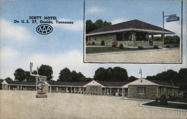 Scott Motel and Restaurant Oneida Tennessee