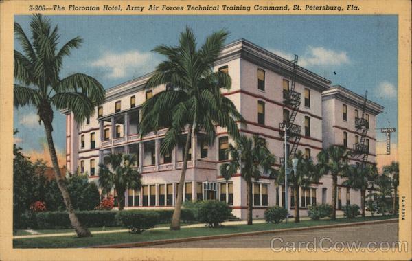 The Floronton Hotel, Army Air Forces Technical Training Command St. Petersburg Florida