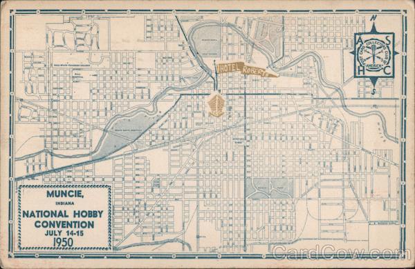 National Hobby Convention July 14-15 1950 Muncie Indiana