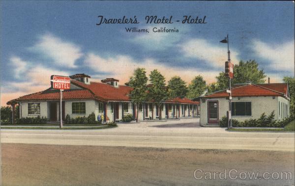Traveler's Motel-Hotel Williams California