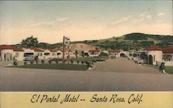 El Portal Motel Postcard