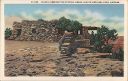 Yavapai Observation Station, Grand Canyon National Park Postcard