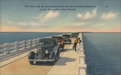 Off to the Sea with No Seasickness Over the New Overseas Highway on the Way to Postcard