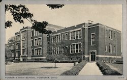 Fostoria High School Postcard