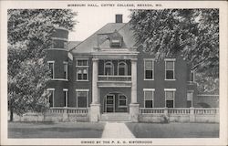 Missouri Hall - Cottey College - Owned by the P.E.O. Sisterhood Postcard