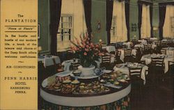 The Plantation - "Place of plenty" - Penn Harris Hotel Harrisburg, PA Postcard Postcard Postcard
