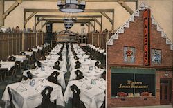 A bit of old Milwaukee is Mader's Famous Restaurant Postcard