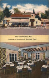 San Gorgonio Inn - Famous for Good Food Banning, CA Postcard Postcard Postcard