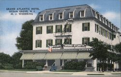 Grand Atlantic Hotel Ocean Grove, NJ Postcard Postcard 