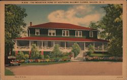 The Mountain Home of Southern Railway Clerks Postcard