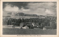 Montana State School of Mines Butte, MT Postcard Postcard Postcard