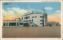 Airport Great Falls, MT Postcard Postcard Postcard