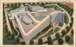 General Motors Building at New York World's Fair Postcard