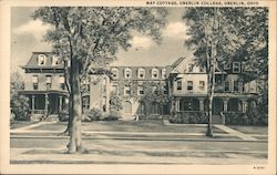 May Cottage, Oberlin College Postcard