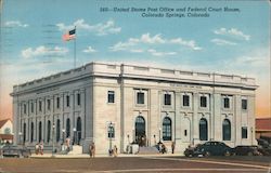 United States Post Office and Federal Court House Postcard