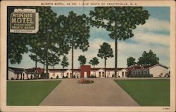 McInnis Motel - US 301 - I mile south of Fayetteville, N.C. North Carolina Postcard Postcard Postcard
