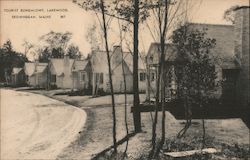 Tourist Bungalows, Lakewood Postcard