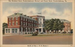 The Stratford Hotel, Fredericksburg's Newest and Finest Hotel Postcard