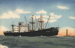 S.S. "City of Alma" Postcard