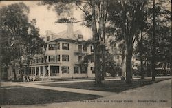 Red Lion Inn and Village Green Stockbridge, MA Postcard Postcard Postcard