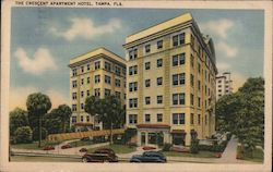 The Crescent Apartment Hotel Tampa, FL Postcard Postcard Postcard