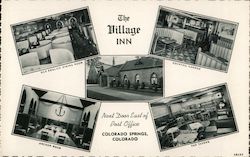 The Village Inn - Next door east of Post Office Postcard