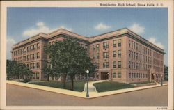 Washington High School Postcard