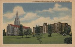 Sacred Heart Chapel and College Postcard